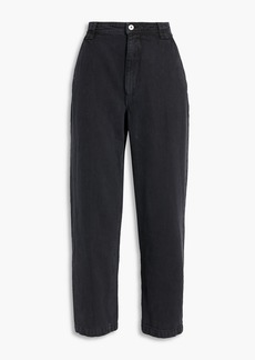 Alex Mill - Houston high-rise straight-leg jeans - Black - 25