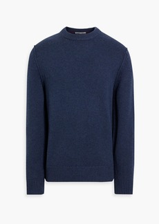 Alex Mill - Merino wool and cotton-blend sweater - Blue - XXL