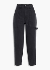 Alex Mill - Phoebe high-rise tapered jeans - Black - 28