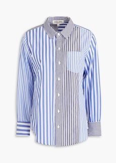 Alex Mill - Striped cotton-poplin shirt - Blue - XS
