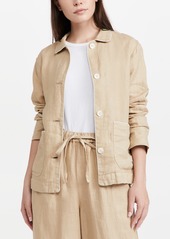 Alex Mill PJ Shirt Jacket in Linen