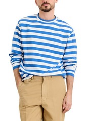 Alex Mill Tochdown Stripe Long Sleeve T-Shirt in Natural Blue/Natural at Nordstrom