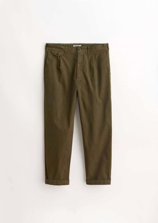 Alex Mill Men's Pleated Pants In Military Olive