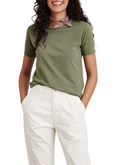 Alex Mill Frankie Organic Cotton T-Shirt in Army Green at Nordstrom