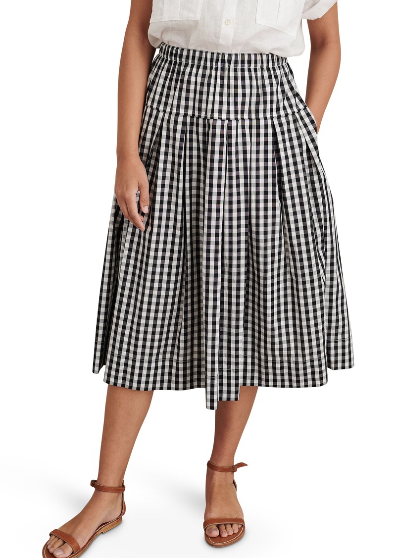 womens gingham skirts