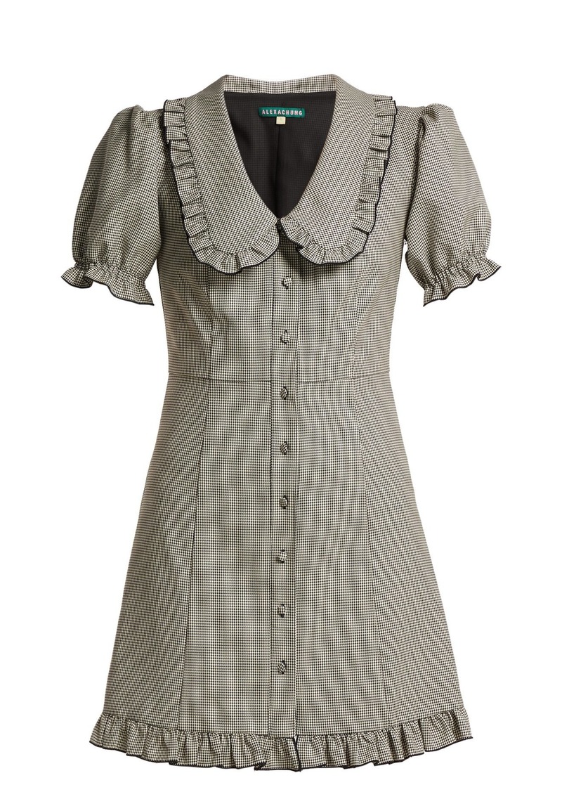 Alexa Chung Alexachung Puritan-collar babydoll dress