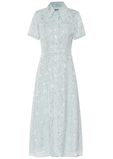 Alexa Chung Anna floral-jacquard dress