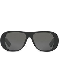 Alexa Chung x Sunglass Hut curved frames sunglasses