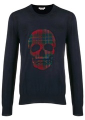 Alexander McQueen skull motif sweater