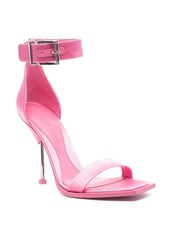 Alexander McQueen 110mm satin-finish sandals