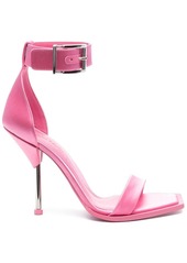 Alexander McQueen 110mm satin-finish sandals