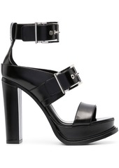 Alexander McQueen 125mm heeled leather sandals