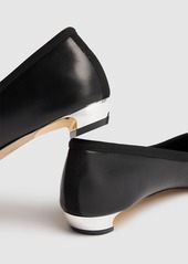 Alexander McQueen 20mm Leather Ballerina