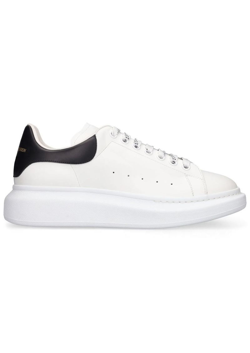 Alexander McQueen 45mm Oversized Leather Sneakers