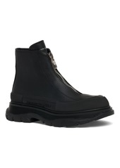Alexander McQueen 45mm Tread Slick Leather Boots