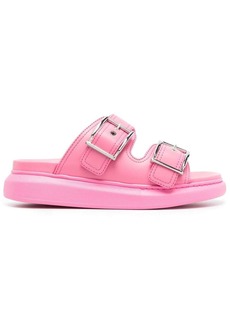 Alexander McQueen 50mm double-buckle sandals