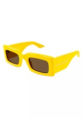 Alexander McQueen 50MM Rectangular Sunglasses