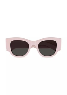 Alexander McQueen 50MM Rectangular Sunglasses