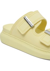 Alexander McQueen 50mm Rubber Slide Sandals