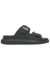 Alexander McQueen 50mm Rubber Slide Sandals