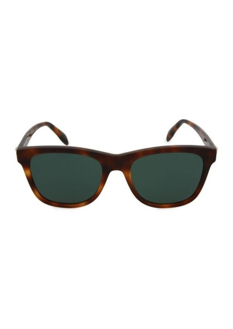 Alexander McQueen 54MM Rectangle Sunglasses