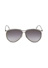 Alexander McQueen 60MM Aviator Sunglasses