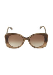 Alexander McQueen 65MM Butterfly Sunglasses