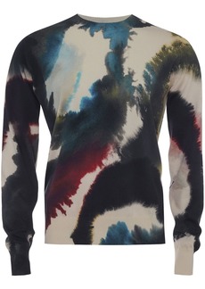 Alexander McQueen abstract-print sweatshirt
