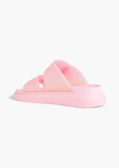 Alexander McQueen - Buckled rubber sandals - Pink - EU 36