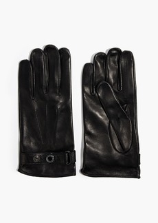 Alexander McQueen - Leather gloves - Black - 9