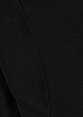 Alexander McQueen - Logo-print jersey mini dress - Black - IT 38