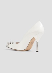 Alexander McQueen - Punk Stud leather pumps - White - EU 38