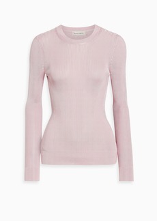 Alexander McQueen - Ribbed-knit sweater - Pink - M