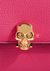 Alexander McQueen - Skull pebbled-leather wallet - Pink - OneSize