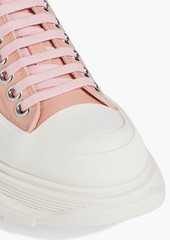 Alexander McQueen - Tread Slick canvas sneakers - Pink - EU 35