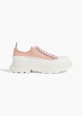 Alexander McQueen - Tread Slick canvas sneakers - Pink - EU 35