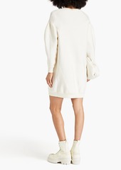 Alexander McQueen - Wool-blend mini dress - White - XS