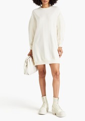 Alexander McQueen - Wool-blend mini dress - White - XS