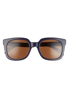 Alexander McQueen 53mm Rectangular Sunglasses
