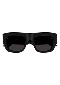 Alexander McQueen 53mm Square Sunglasses