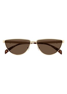 Alexander McQueen 60mm Cat Eye Sunglasses