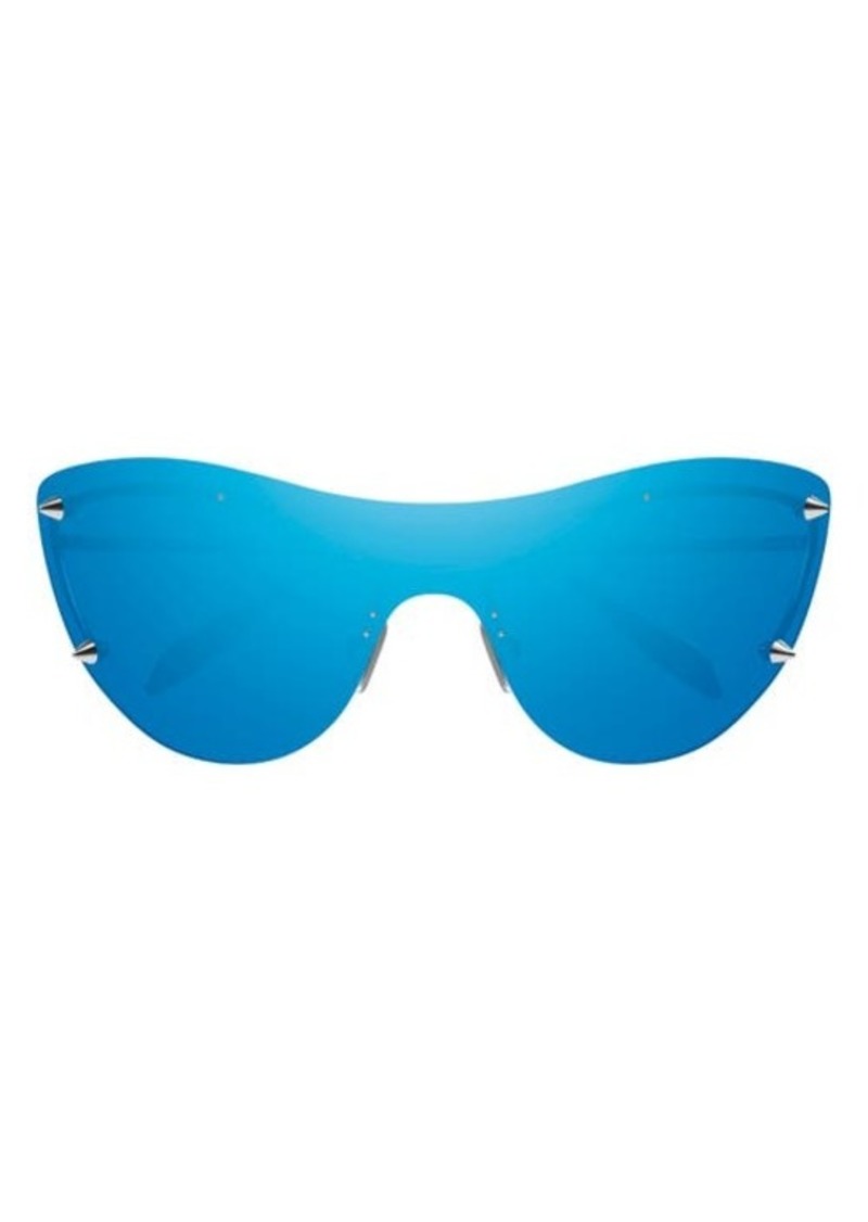 Alexander McQueen 99mm Shield Sunglasses
