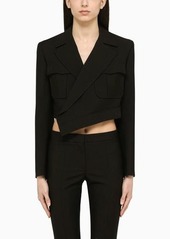 Alexander McQueen asymmetrical jacket