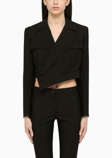 Alexander McQueen asymmetrical jacket