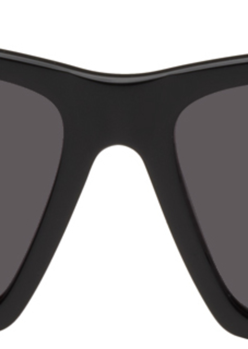 Alexander McQueen Black Selvedge Sunglasses