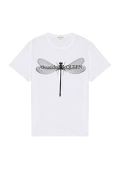 Alexander McQueen Dragonfly Print T-shirt