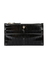 ALEXANDER MCQUEEN FLAT WALLET WITH ZIPPER