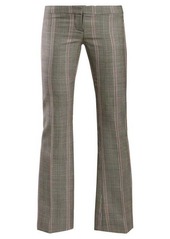 Alexander McQueen Herringbone wool trousers