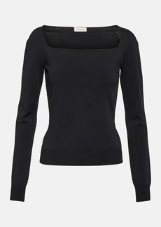 Alexander McQueen Jersey top