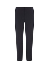 ALEXANDER MCQUEEN Leaf Crepe Cigarette Trouser